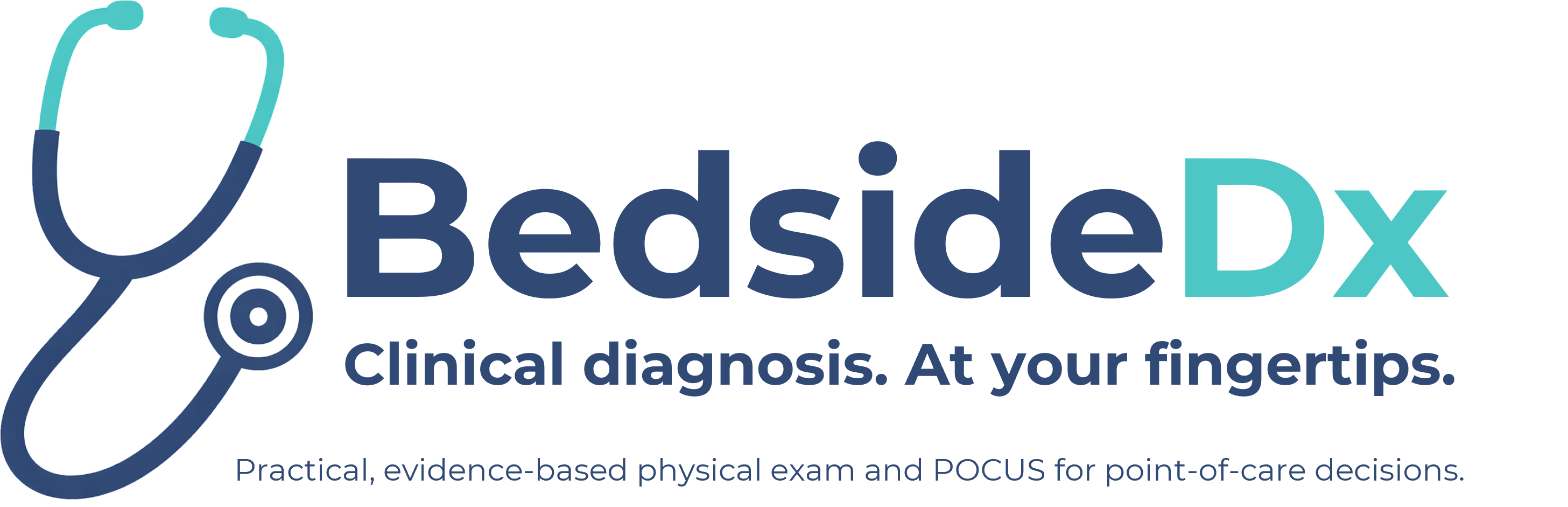 BedsideDx — an evidence-based physical exam and POCUS video library. Clinical diagnosis, at your fingertips.